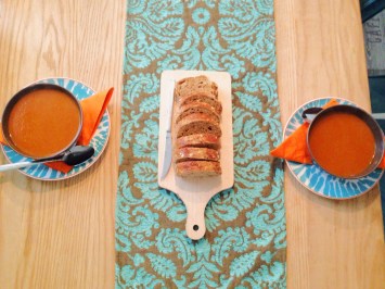 Pittige paprika tomatensoep 